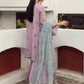 Mushq | Alizeh Embroidered Chiffon Festive Collection Shahtaj | Unstitched Embroidered Chiffon Suits
