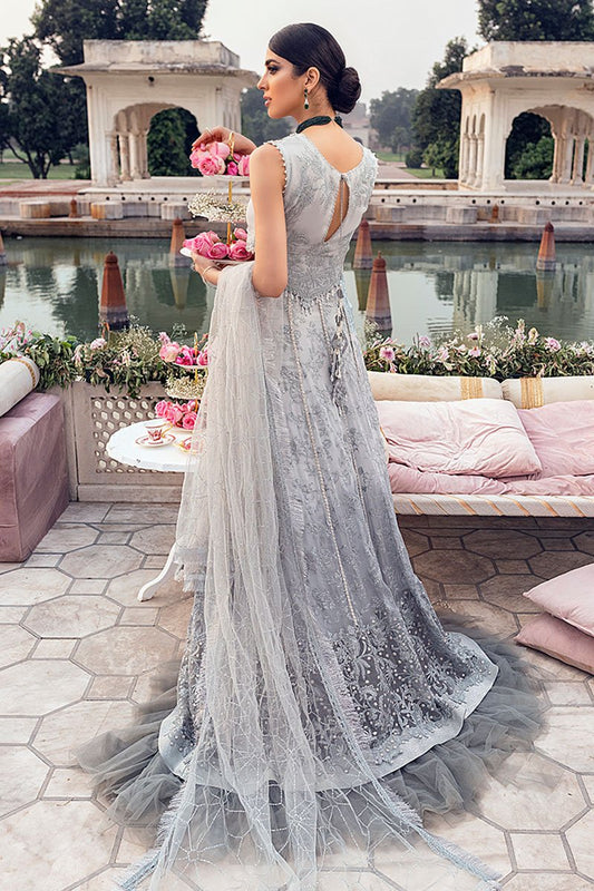 CHANDANI | Mushq Hawa Mahal Tissue De Luxe ‘21 | Unstitched Embroidered Chiffon Suits