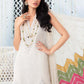 EL-22-10-Off White | Maria.B. Lawn Eid Collection 2022 | Unstitched Embroidered Lawn Suit