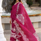 ECF-04A PETAL |  Elaf Premium festive Chikankari collection2023