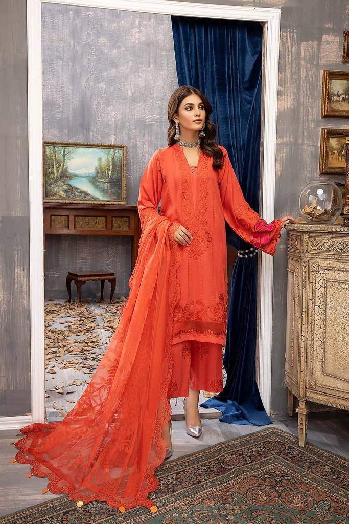 CKR-006 | Charizma Viscose Karandi Collection Winter Volume 1 2021-2022 | Unstitched Embroidered Viscose Karandi Suits