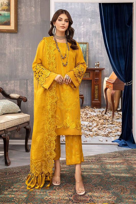 CKR-004 | Charizma Viscose Karandi Collection Winter Volume 1 2021-2022 | Unstitched Embroidered Viscose Karandi Suits