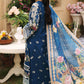 ELF-9B Azurite | Elaf Luxury Festive Lawn Collection 2022 | Unstitched Embroidered Lawn Suits