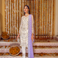 ZQ 03 | Zebtan Zarqon Luxury Bridal Collection Vol 6 2021 | Unstitched Embroidered Chiffon Suits