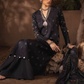 ILC-04 NAZM - 3PC | Iznik Zarafshan Linen Collection 2021 | Unstitched Embroidered Linen Organza Suits