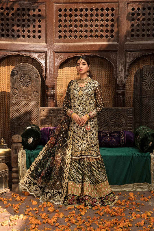 5B A CUTWORK AFFAIR - ONYX | Crimson X Saira Shakira Wedding Collection '22 | Unstitched Embroidered Velvet Suits