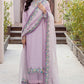 SEA FOG MLE22-02 | Mushq Eid Pret Drop 2 | 3Pc Cotton Net Suit