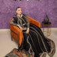 DD -01 | Charizma Diamond Dust Luxury Collection Vol 2 | Unstitched Embroidered Organza Suit