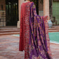 KYSAR NW-37 |  Nureh Maya Khaddar Fall / Winter Collection 2021 | Unstitched Embroidered Slub Khaddar Suits