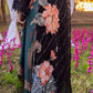 NIGHT FALL NI-34 | Nureh Blooming Summers Exclusive  Luxury Lawn Collection 2022 | Unstitched Embroidered Lawn Suits