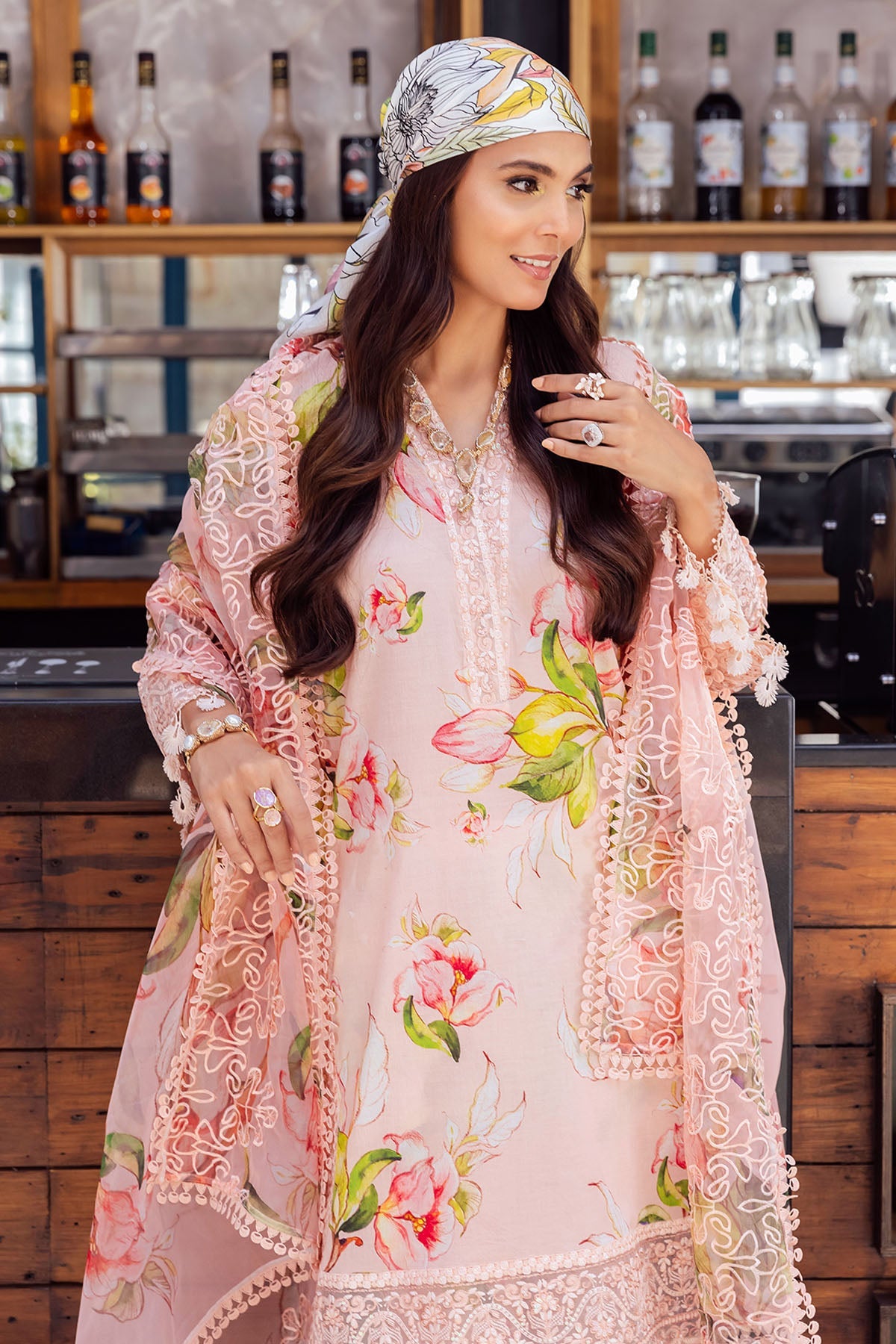 GL-04 | NUREH Women Unstitched Collection2023