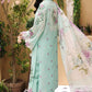 ELF-2 Aqua | Elaf Luxury Festive Lawn Collection 2022 | Unstitched Embroidered Lawn Suits