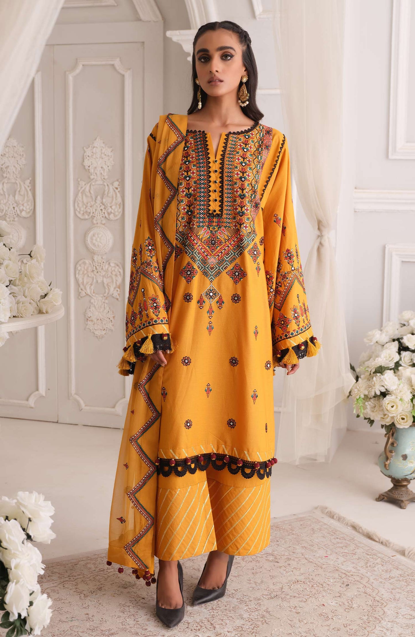 KUTCH (MLRD-013) |  Maryum N Maria Luxury Pret Eid Edit 2022 | Stitched Ready to Wear Suits