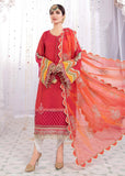 EL-22-01-Fuchsia Pink | Maria.B. Lawn Eid Collection 2022 | Unstitched Embroidered Lawn Suit