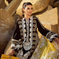Stories of Santorini - 1B - Onyx | Crimson Serendipity Luxury Lawn Collection 2022