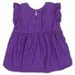 Infants Girls Embroidered Top Rainbow Embroidery - Purple | Bachaa Party Baby Clothes Girls Tops & T-Shirts