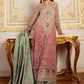 DL-904-Ash Pink | Maria B Winter Linen Unstitched Collection 2021 | Unstitched Embroidered Linen Suits