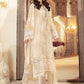 BD-2304 - Pearl White | Maria B Mbroidered Winter Wedding Collection 2021 | Unstitched Embroidered Suits