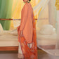 Vasl  | Hussain Rehar Khawab Ghar Eid Luxury Pret RTW Collection 2022 | Stitched Organza Silk Suit