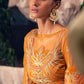 Tangerine Garnet | Mahgul The Empress's Dream Wedding Collection 2021 | Unstitched Embroidered Net Suits