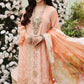 ELF-10B Sunset | Elaf Luxury Festive Lawn Collection 2022 | Unstitched Embroidered Lawn Suits