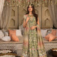 1B SHEESHAY HAZARON - MINT | Crimson X Saira Shakira Wedding Collection '22 | Unstitched Embroidered Velvet Suits