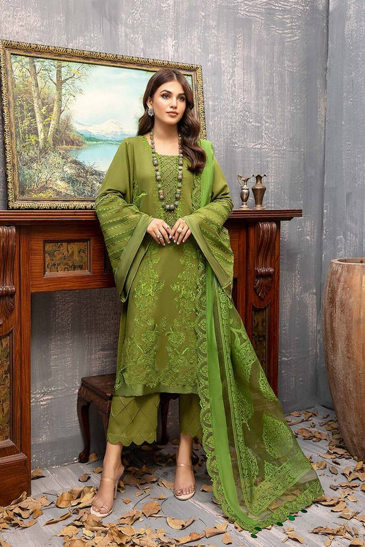 CKR-010 | Charizma Viscose Karandi Collection Winter Volume 1 2021-2022 | Unstitched Embroidered Viscose Karandi Suits
