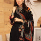 MPT 1206 B | Maria B MPrints Winter Collection 2021 | Unstitched Embroidered Dobby Linen Suits