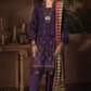 ILC-05 SHAJEA - 3PC | Iznik Zarafshan Linen Collection 2021 | Unstitched Embroidered Linen Organza Suits