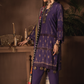 ILC-05 SHAJEA - 3PC | Iznik Zarafshan Linen Collection 2021 | Unstitched Embroidered Linen Organza Suits