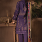 ILC-05 SHAJEA - 3PC | Iznik Zarafshan Linen Collection 2021 | Unstitched Embroidered Linen Organza Suits