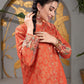 Jacquard Shirt-Embroidered (Unstitched) | Lime Light Women Eid Collection 2023