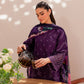 Purple Aura| Farasha Mehak Festive Lawn SS 23 | Unstitched Embroidered Collection