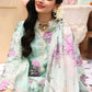 ELF-2 Aqua | Elaf Luxury Festive Lawn Collection 2022 | Unstitched Embroidered Lawn Suits