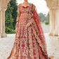 Mahjabeen | Afrozeh Brides Collection 2022 | Stitched Unstitched Embroidered Net Bridal Suit