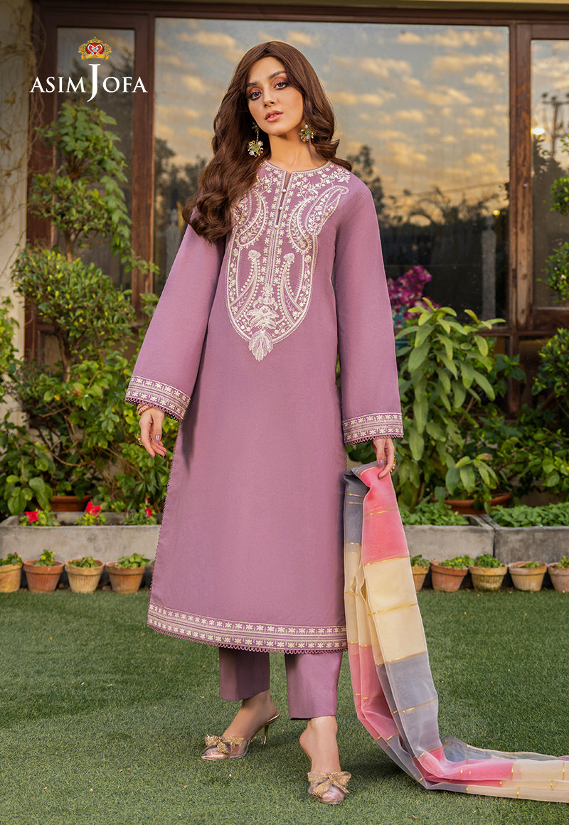 AJPE-37 |  Asim Jofa Pret Essentials Eid Edit II Collection | Embroidered Stitched RTW Suits