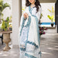 3 Piece Unstitched Luxury Embroidered Lawn-MLL-23-06 | Alzohaib Mahiymaan Luxury Lawn Eid Collection23