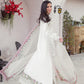 WHITE SAND MLE22-06 | Mushq Eid Pret Drop 2 | 3Pc Cotton Net Suit