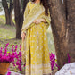 GOLDEN HOUR  NI-27 | Nureh Blooming Summers Exclusive  Luxury Lawn Collection 2022 | Unstitched Embroidered Lawn Suits