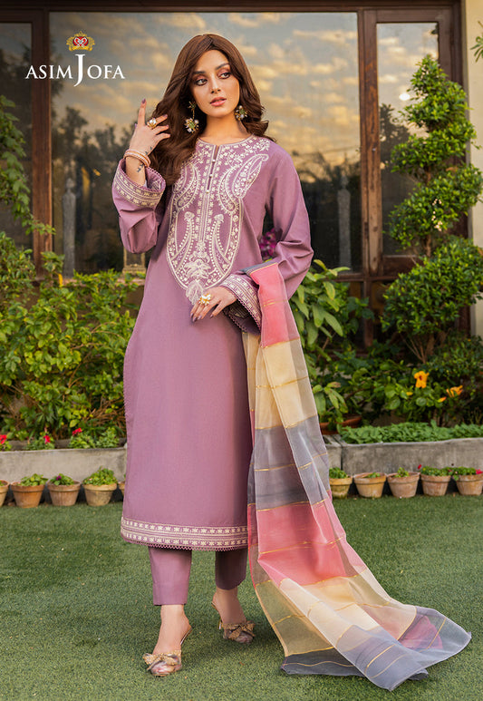 AJPE-37 |  Asim Jofa Pret Essentials Eid Edit II Collection | Embroidered Stitched RTW Suits