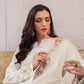 WHITE SAND MLE22-06 | Mushq Eid Pret Drop 2 | 3Pc Cotton Net Suit