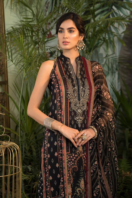 MPT-1112-B | Maria B Mprints Unstitched Eid Collection 2021 Vol-2