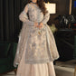 AJN-17 | Asim Jofa Ishq-e-Naubahar Collection 2021 | Unstitched Embroidered Organza Suits