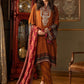 DL-908-Rust | Maria B Winter Linen Unstitched Collection 2021 | Unstitched Embroidered Linen Suits