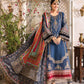Midnight Blue (BD-2407) | Maria B Mbroidered Heritage Edition 2022 | Unstitched Embroidered Katan Suits