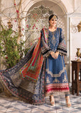 Midnight Blue (BD-2407) | Maria B Mbroidered Heritage Edition 2022 | Unstitched Embroidered Katan Suits