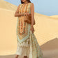 Eclectic Breeze - 4B - Summery Tangerine | Crimson Serendipity Luxury Lawn Collection 2022
