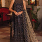 IMC-05 BLUE BLOOD- 3PC |  Iznik Meraki Luxury Chiffon Collection 2021 | Unstitched Embroidered Luxury Chiffon Suits