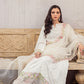 WHITE SAND MLE22-06 | Mushq Eid Pret Drop 2 | 3Pc Cotton Net Suit