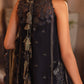 IMC-05 BLUE BLOOD- 3PC |  Iznik Meraki Luxury Chiffon Collection 2021 | Unstitched Embroidered Luxury Chiffon Suits